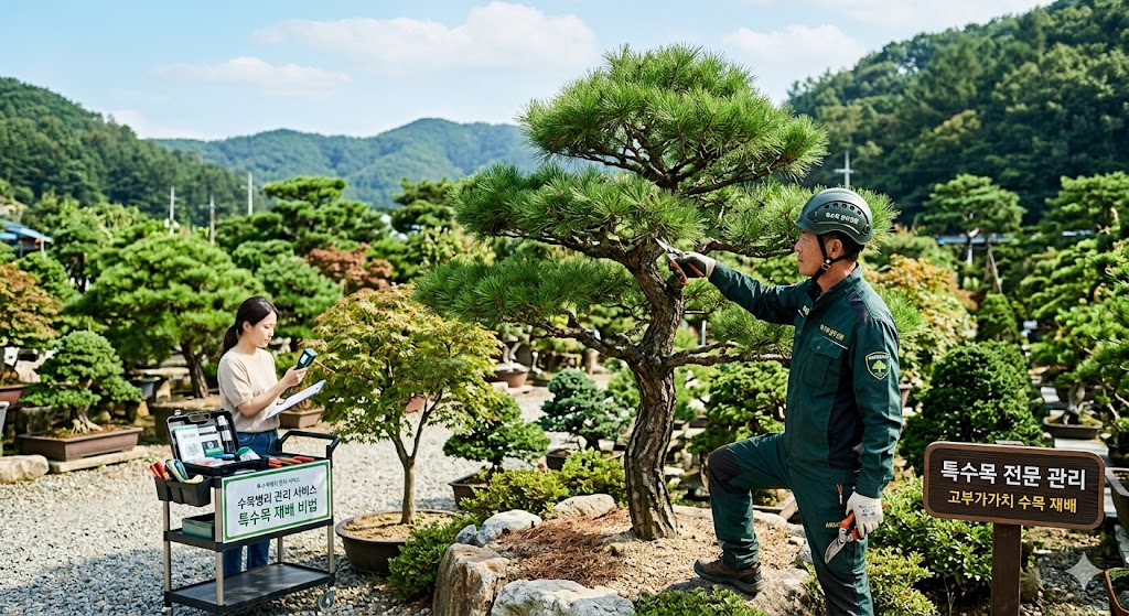 수목 관리 및 특수목