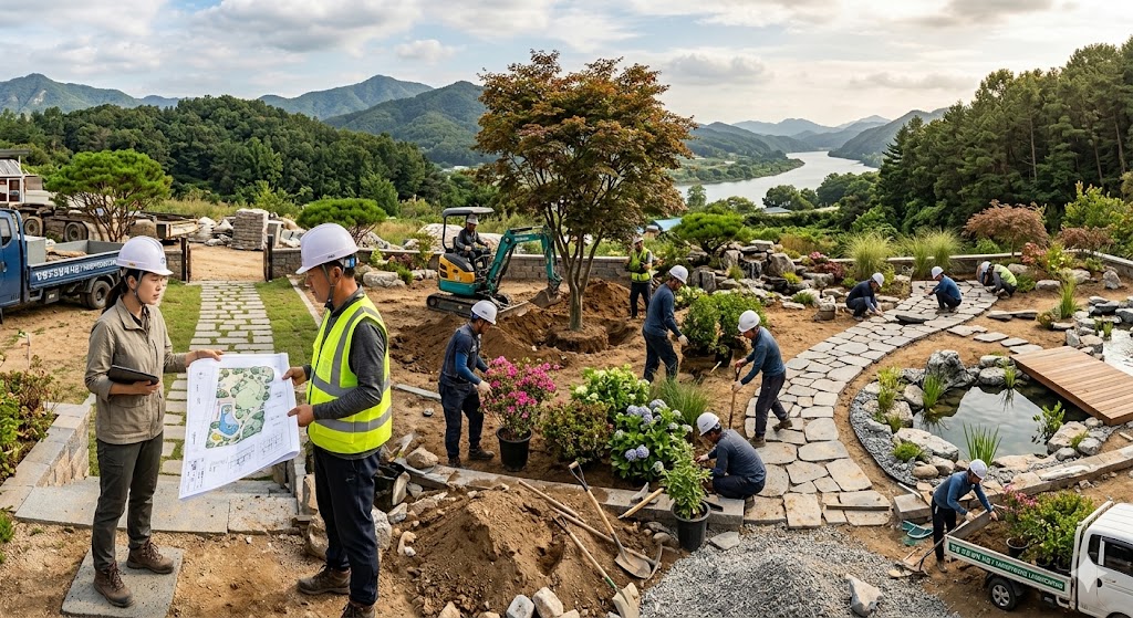 조경 컨설팅 · 토지개발